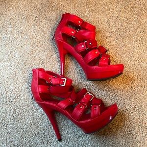 Red High Heel Shoes